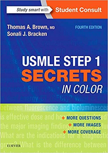 اسرار USMLE استپ 1 رنگی - آزمون های امریکا Step 1